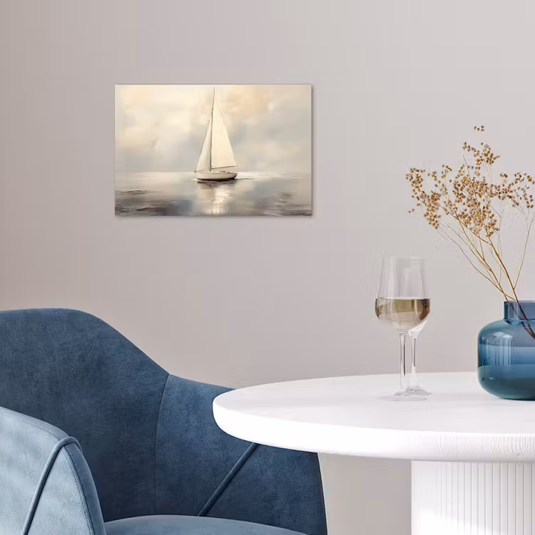 Poster - Zeilschip - Zee - Bewolkt — 4
