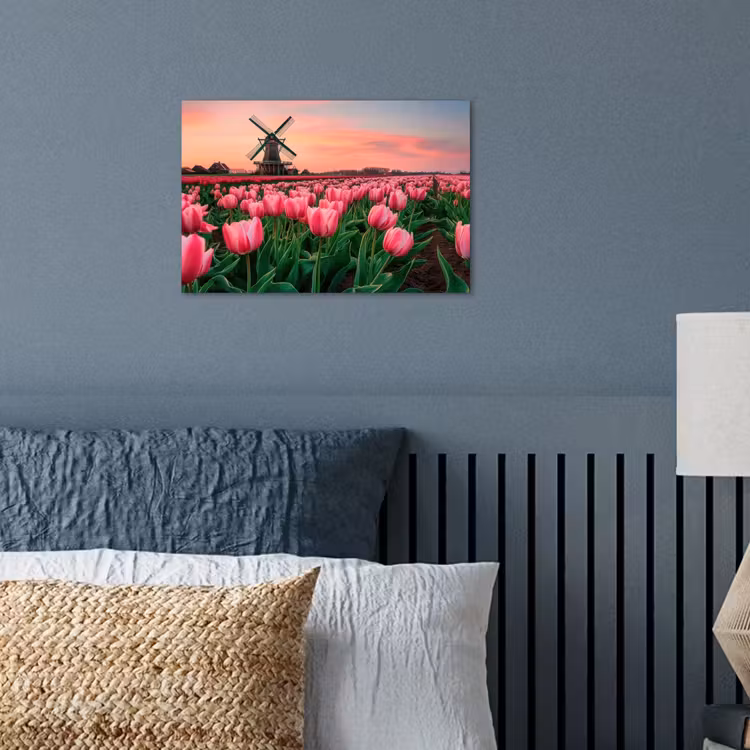 Poster - Tulpen - Molen - Nederland — 3