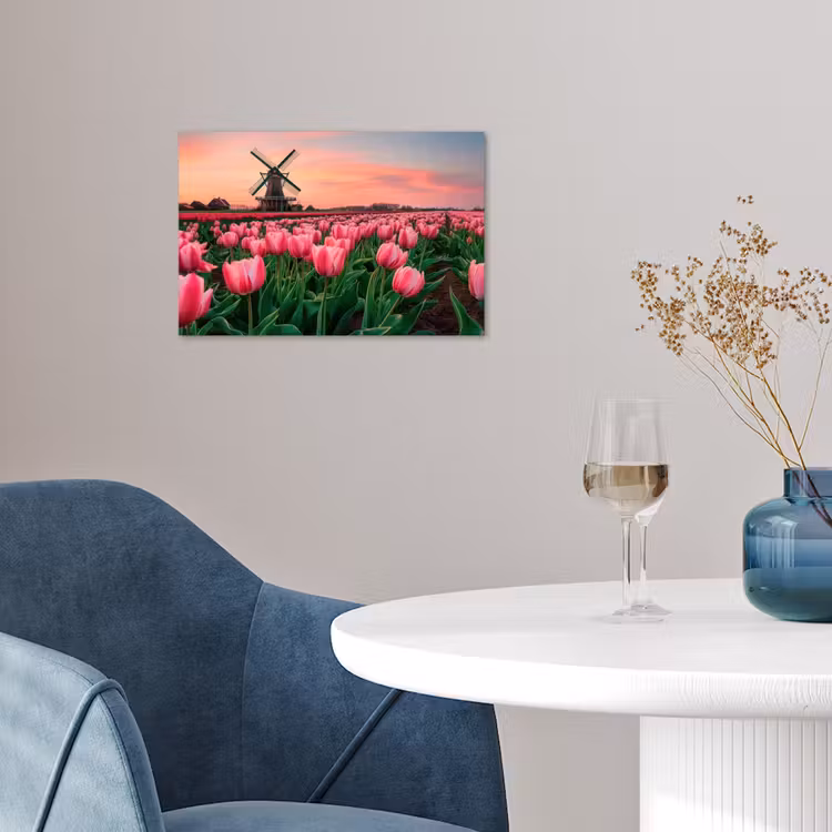 Poster - Tulpen - Molen - Nederland — 4