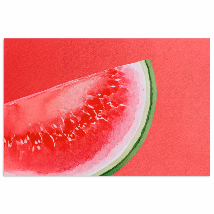 Poster - Watermeloen - Rood - Zomers — 1