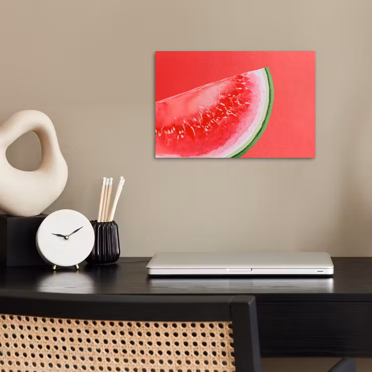 Poster - Watermeloen - Rood - Zomers — 2