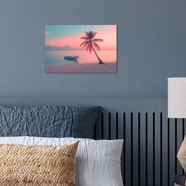 Poster - Zee - Boot - Zonsondergang — 3