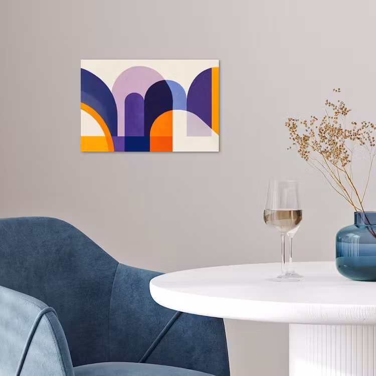 Poster - Vormen - Abstract - Grafisch - Oranje — 4