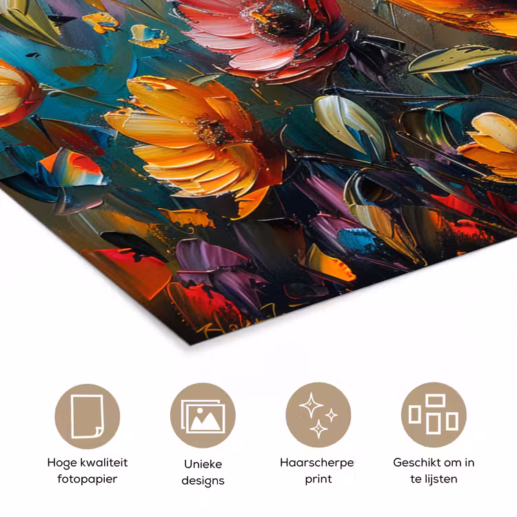 Poster - Watercolor - Bloemen - Kunst - Modern — 5