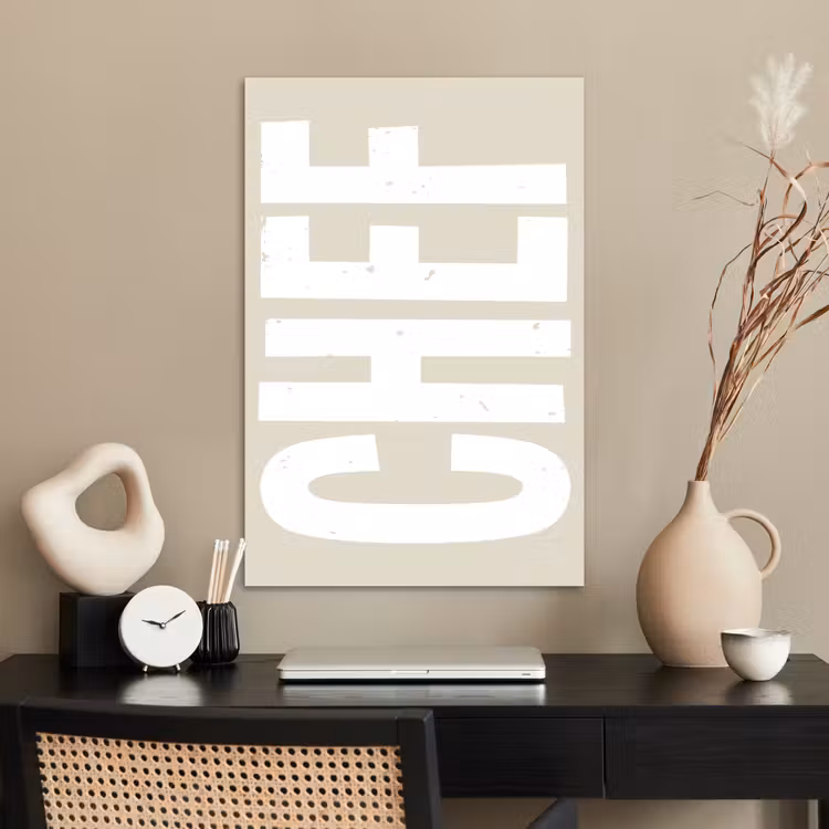 Poster - Wit - Chef - Decoratie - Japandi — 2