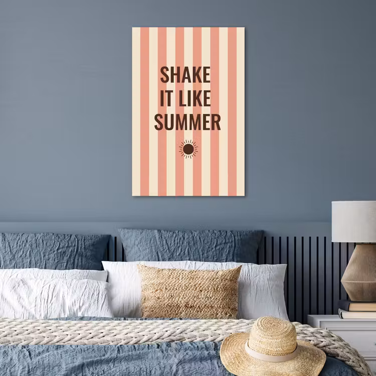 Poster - Zomer - Quote - Strepen — 3