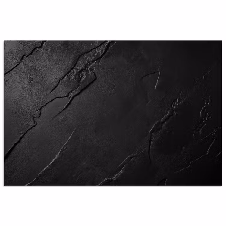 Poster - Zwart - Steen - Beton — 1