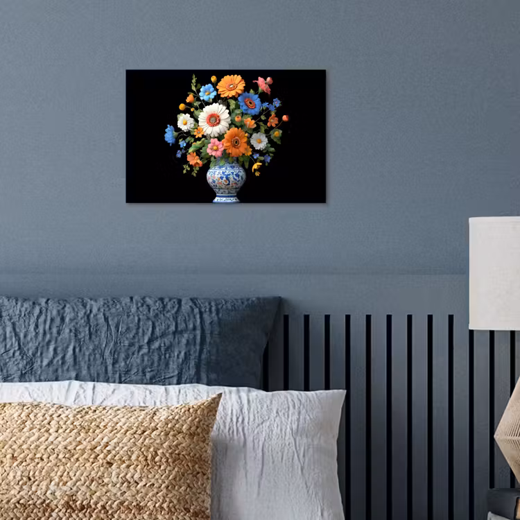 Poster - Vaas - Boeket - Bloemen - Kleur — 3