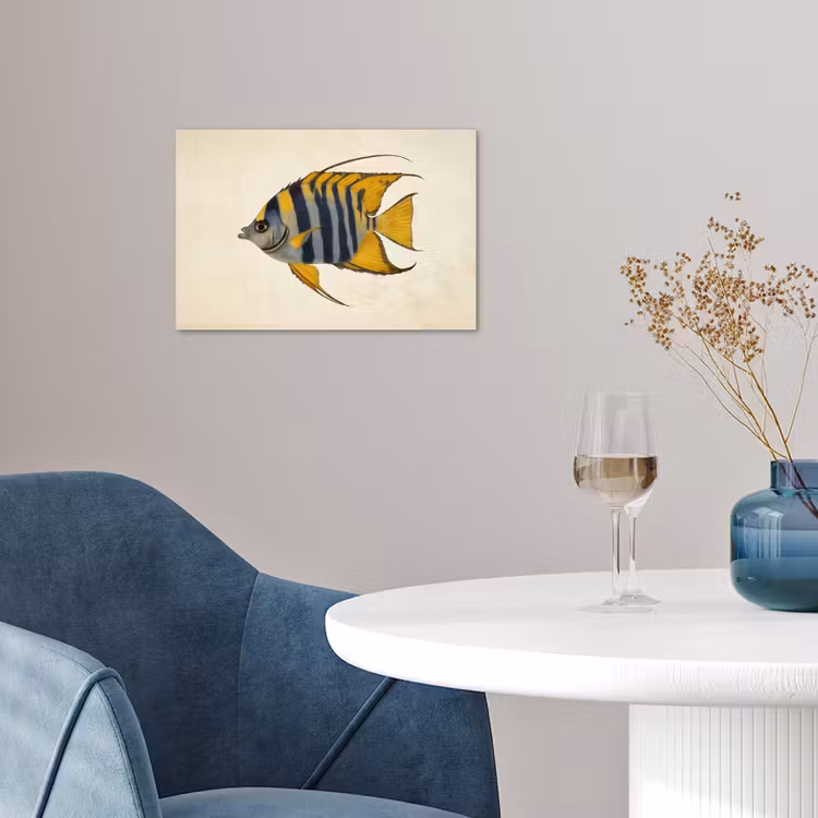Poster - Vis - Sierlijk - Vinnen - Illustratie — 4