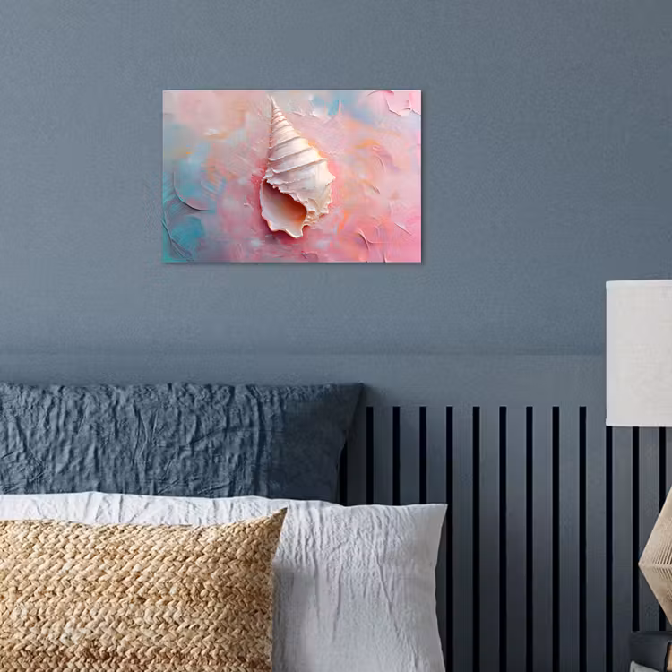 Poster - Schelp - Pastel - Pink — 3