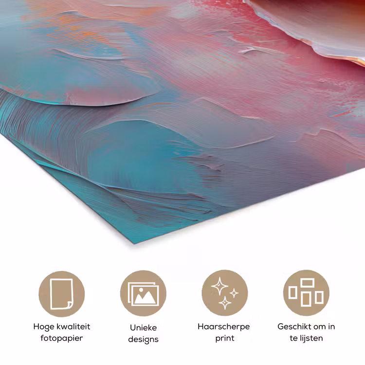 Poster - Schelp - Pastel - Pink — 5