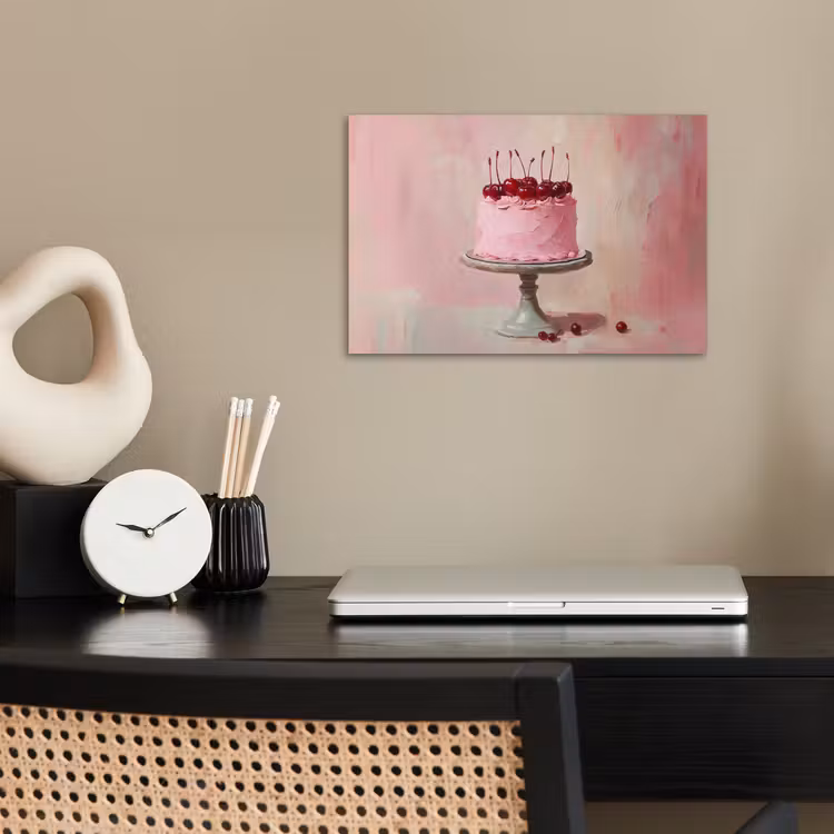Poster - Taart - Pink - Cherry — 2