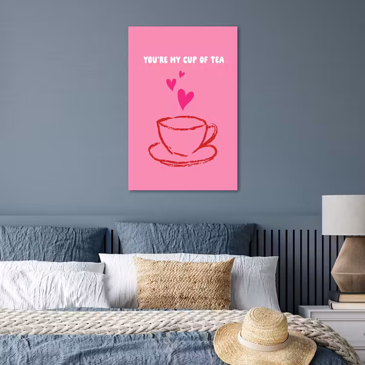 Poster - Thee - Roze - Valentijn - Tekst — 3