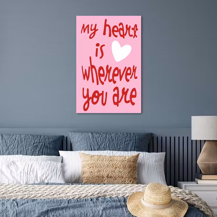 Poster - Valentijn - Hart - Liefde - Roze — 3