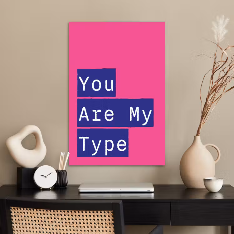 Poster - Valentijn - Tekst - Love — 2
