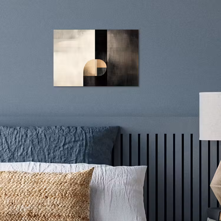 Poster - Vormen - Modern - Zwart — 3