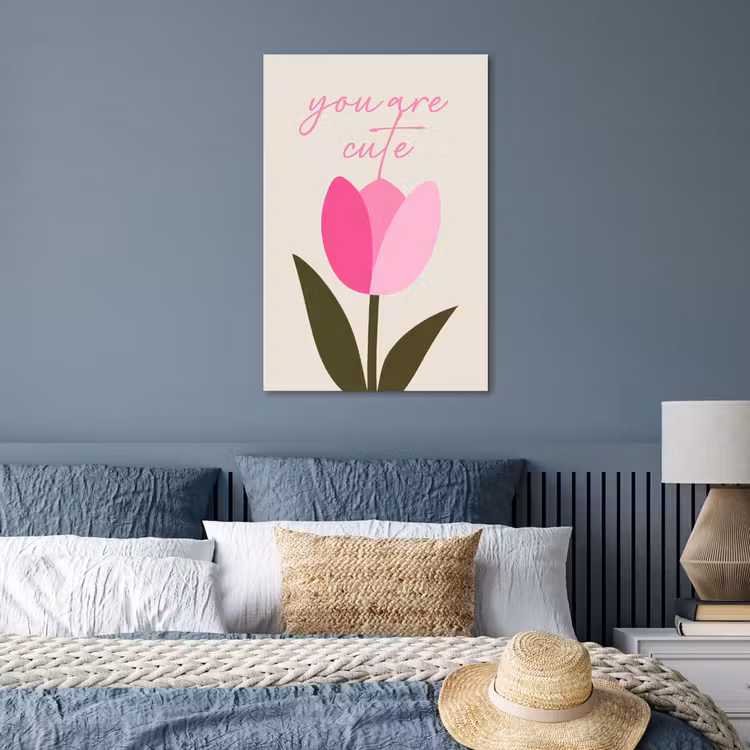 Poster - Tulp - Roze - Valentijn - Bloem — 3