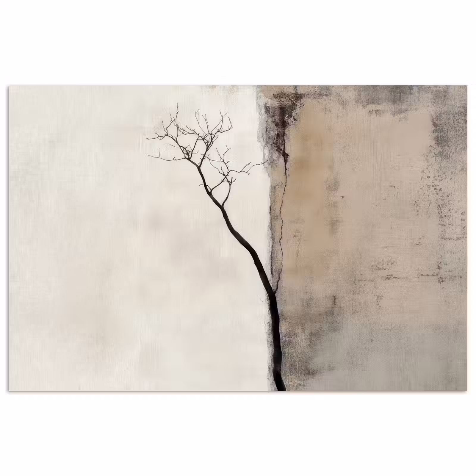 Poster - Wabi sabi - Plant - Beige — 1