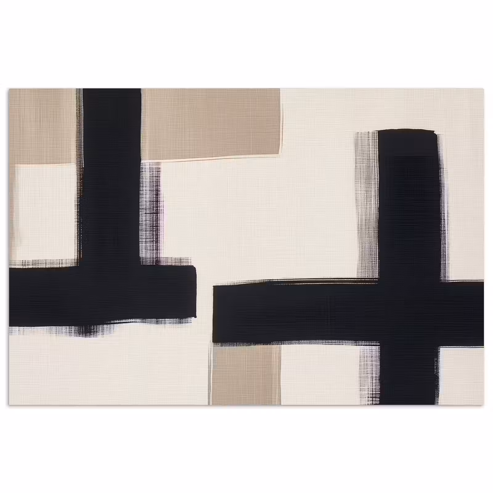 Poster - Zwart - Abstract - Japandi — 1
