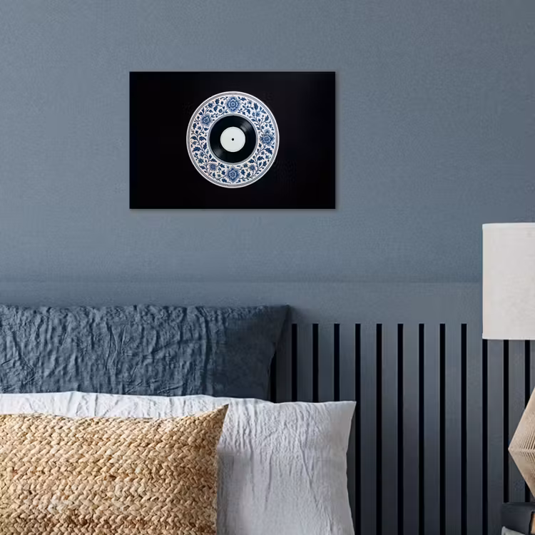 Poster - Vinyl - LP - Delfts Blauw - Muziek — 3