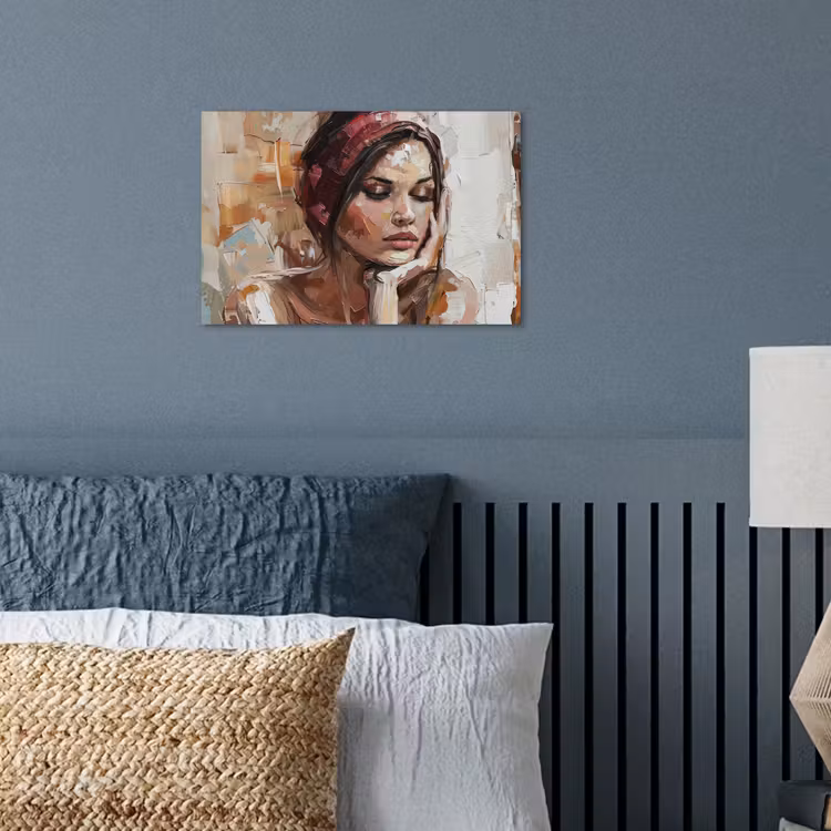 Poster - Vrouw - Verflook - Portret - Modern — 3