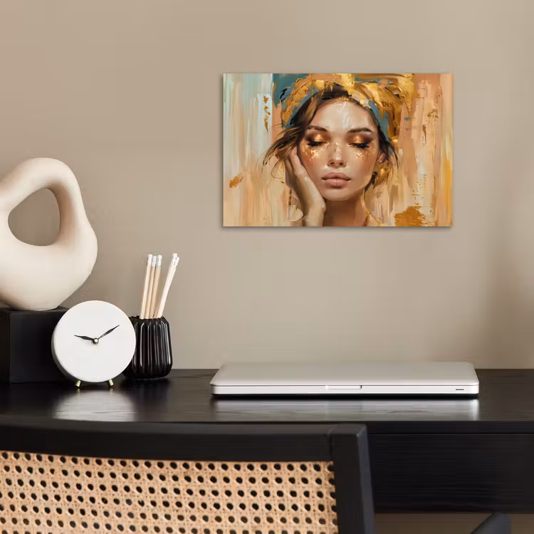 Poster - Vrouwen - Portret - Luxe - Goud — 2