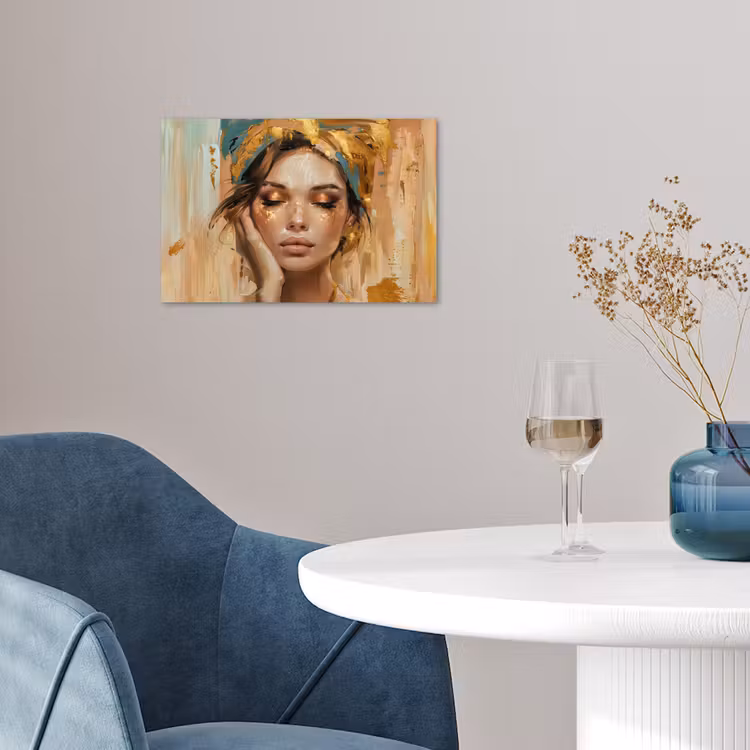 Poster - Vrouwen - Portret - Luxe - Goud — 4