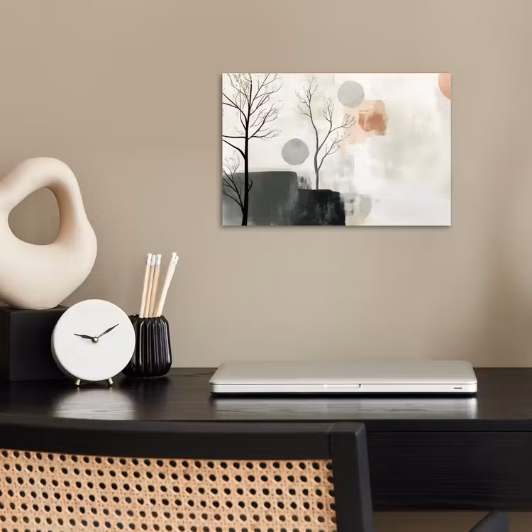 Poster - Wabi sabi - Beige - Plant — 2