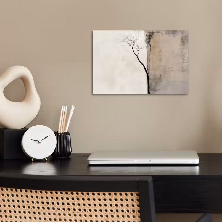 Poster - Wabi sabi - Plant - Beige — 2