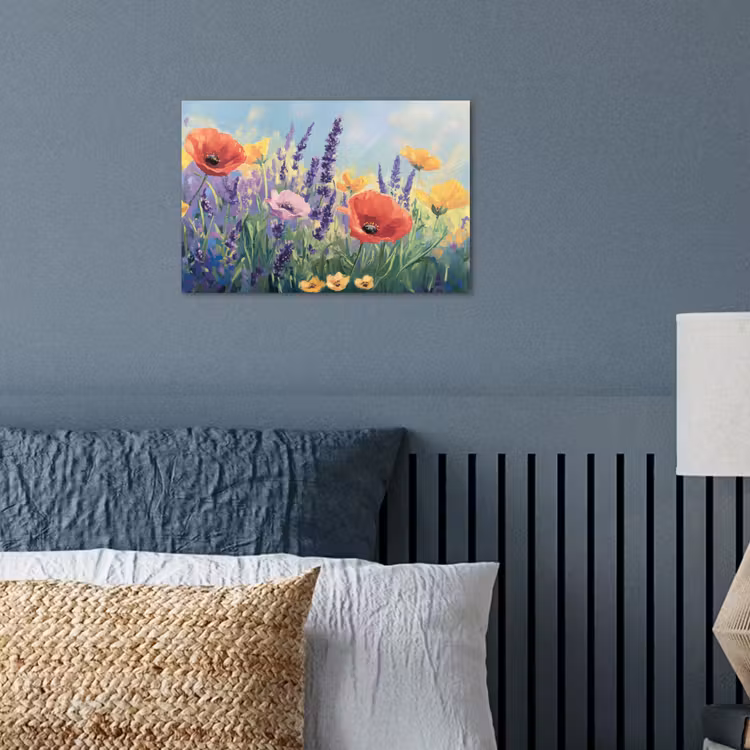 Poster - Weide - Bloemen - Kleurrijk — 3