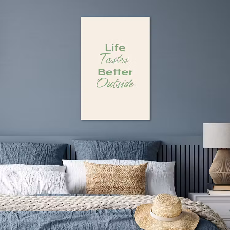 Poster - Tekst - Sierlijk - Letters - Groen — 3