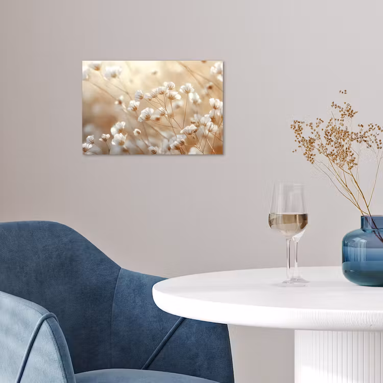 Poster - Wilde - Bloemen - Wit — 4