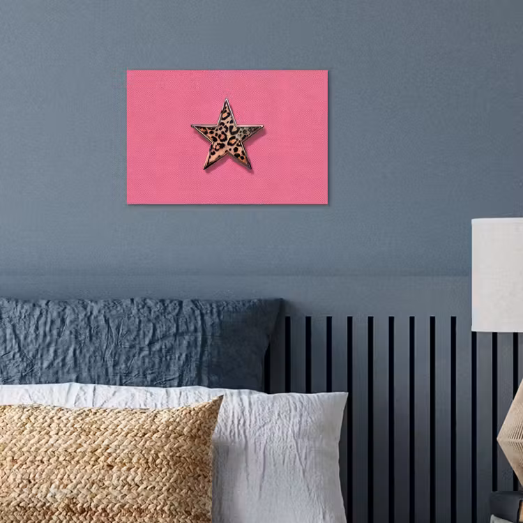 Poster - Ster - Luipaard - Print - Roze — 3