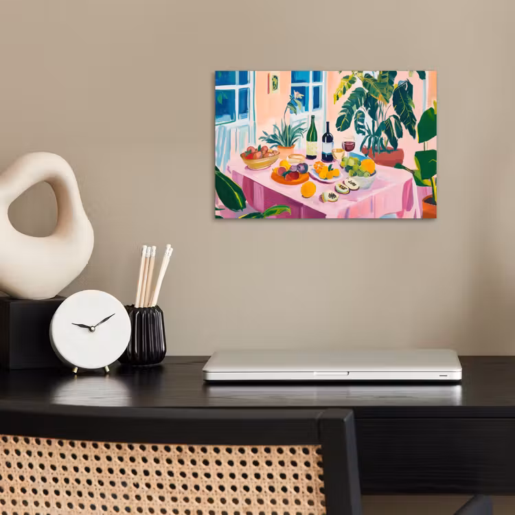 Poster - Tafel - Wijn - Fruit — 2
