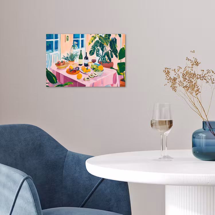 Poster - Tafel - Wijn - Fruit — 4
