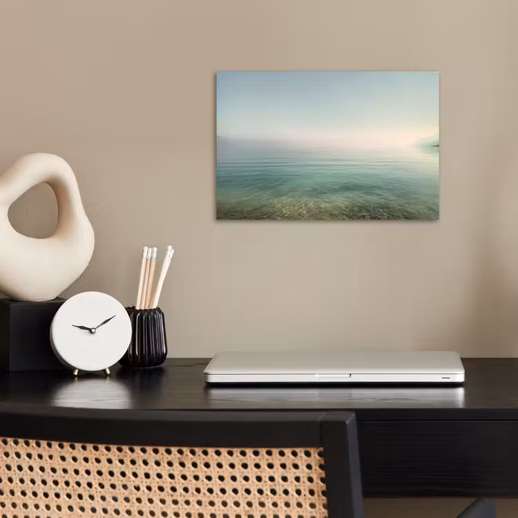 Poster - Zee - Horizon - Blauw - Mist — 2