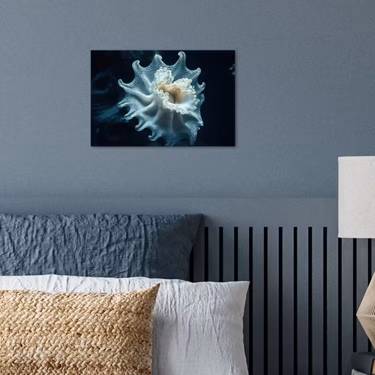 Poster - Zeewezen - Wit - Golven - Water — 3