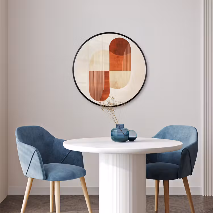 Ronde fotolijst - Bogen - Beige - Vormen — 3