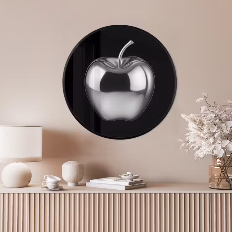 Ronde fotolijst - Appel - Metallic - Symmetrisch — 4