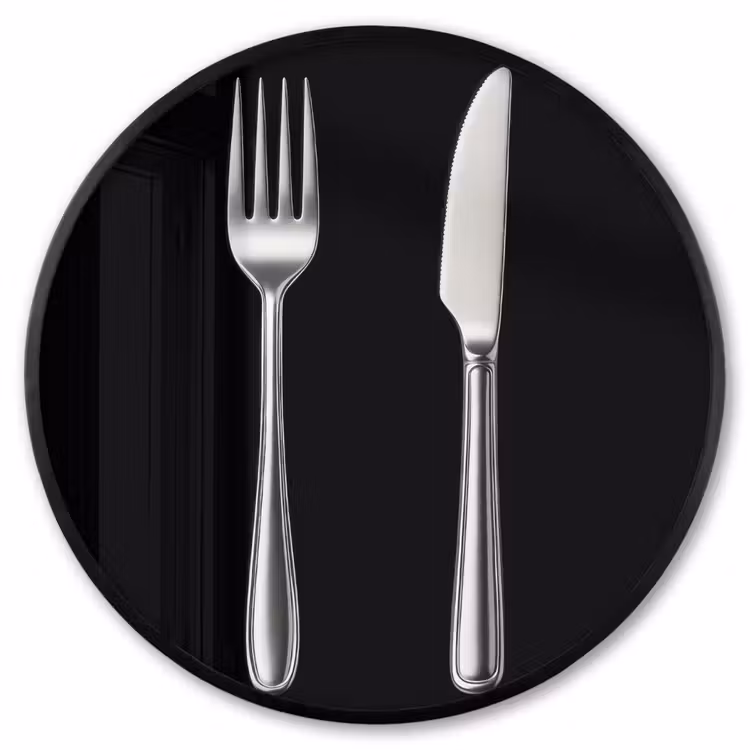 Ronde fotolijst - Bestek - Klassiek - Elegant — 1
