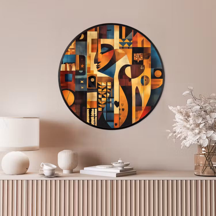 Ronde fotolijst - Figuren - Abstract - Symbolen — 4