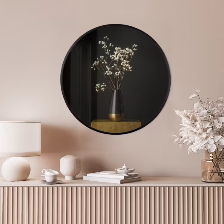 Ronde fotolijst - Bloembollen - Wit - Vaas - Minimalistisch — 4