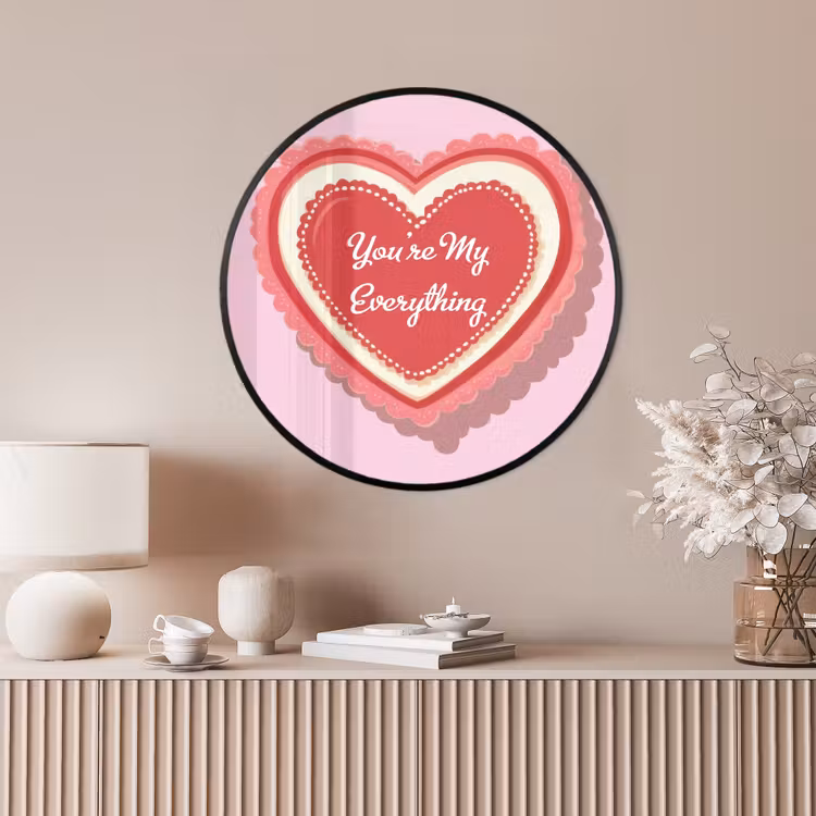 Ronde fotolijst - Liefde - Hart - Valentijn — 4