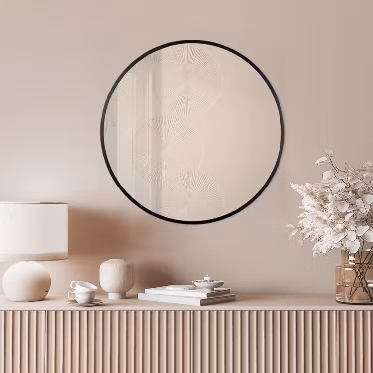 Ronde fotolijst - Japandi - Beige - Modern — 4