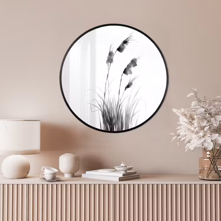Ronde fotolijst - Minimalistisch - Stelen - Wit — 4