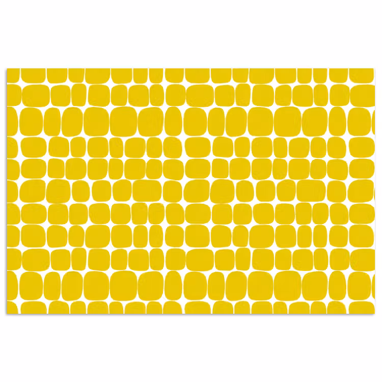 Poster - Stippen - Modern - Geel — 1