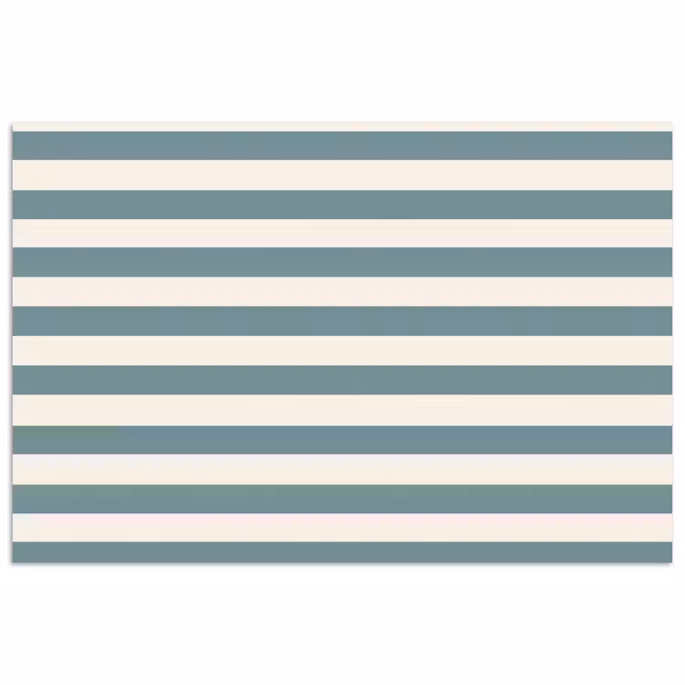Poster - Strepen - Modern - Blauw — 1
