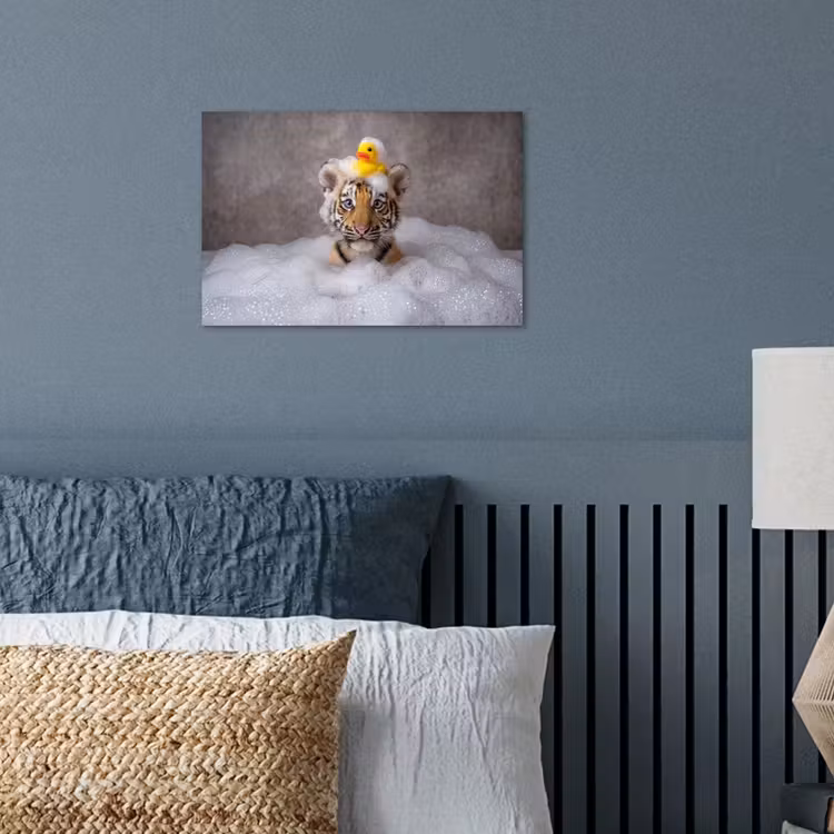 Poster - Welpje - Bad - Geel — 3