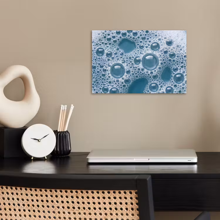 Poster - Schuim - Water - Textuur — 2