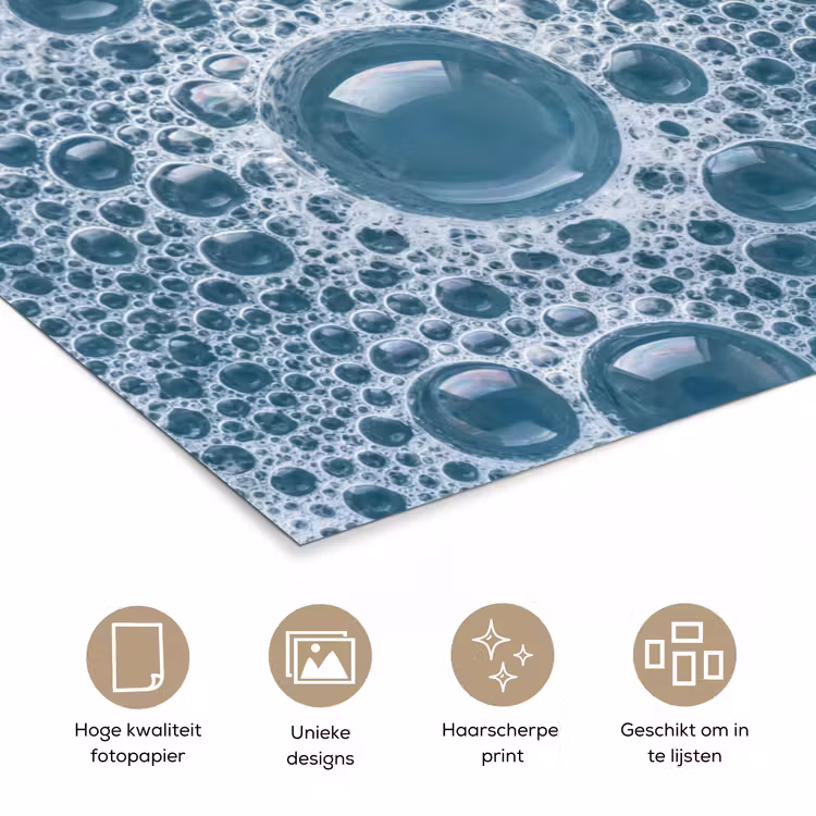 Poster - Schuim - Water - Textuur — 5